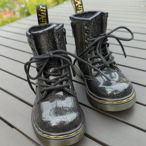NWOT Dr. Martens boots: size 8C kids, sparkle